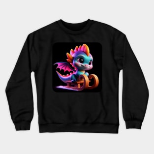 Rufie the Dragon - Bobsleigh #22 Crewneck Sweatshirt